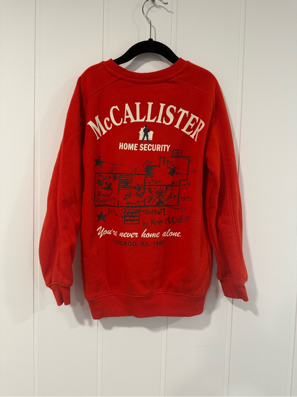 Home Alone McCallister Home Security Crewneck Sweatshirt